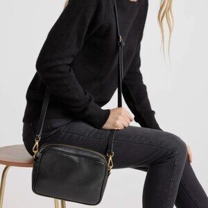 Quince 100% Italian Leather Crossbody Bag